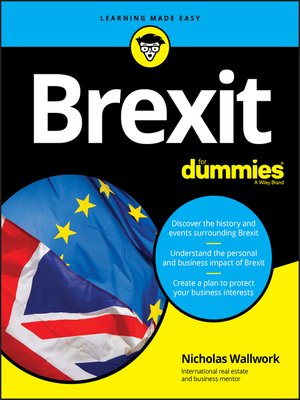 cover image of Brexit For Dummies